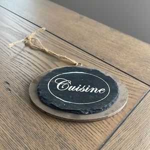 French Cuisine Sign